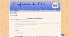 Desktop Screenshot of confrerieduthe.org